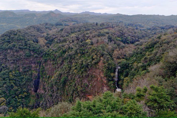 Falls from Distance